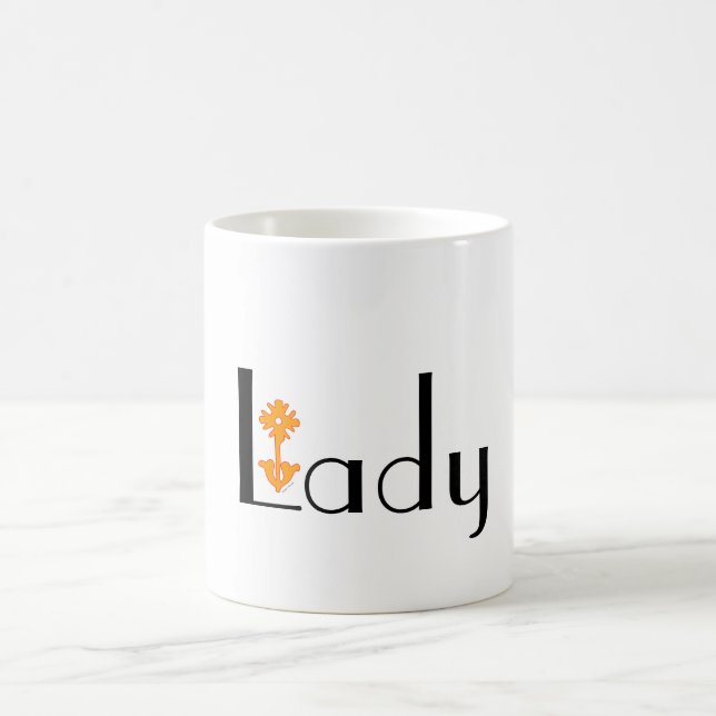  Lady Logo  Coffee Mug (Center)
