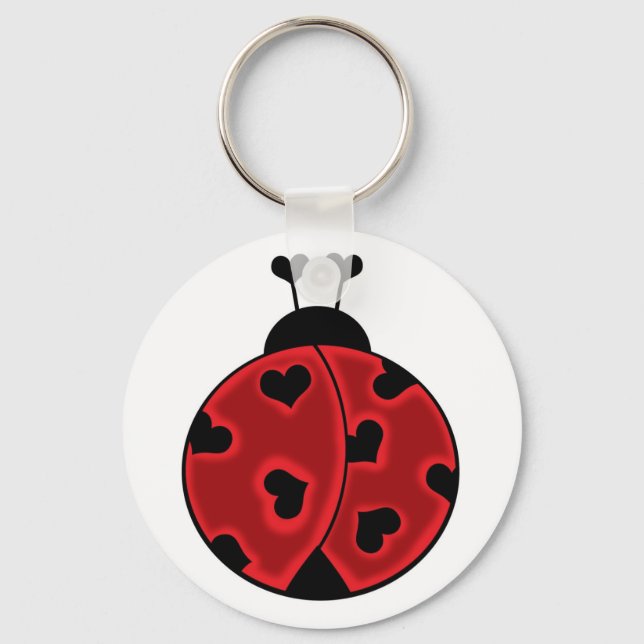 Lady Love Bug Keychain (Front)