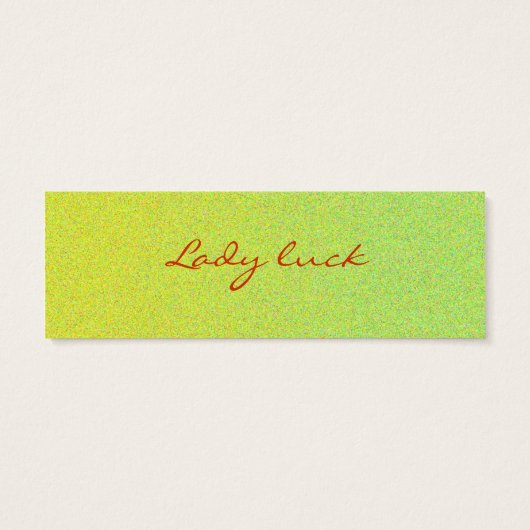 lady luck (Back)