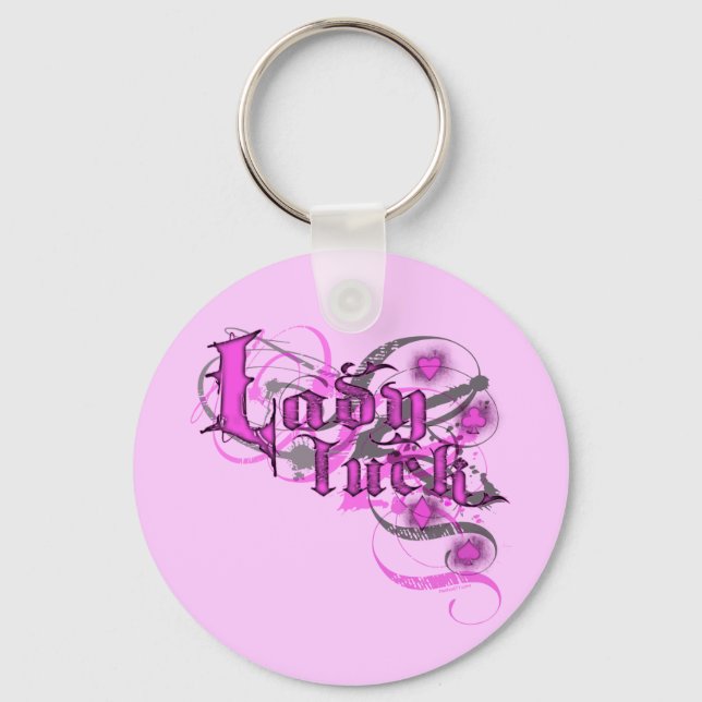 Lady Luck Keychain (Front)