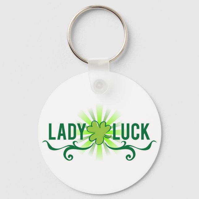 Lady Luck Keychain (Front)