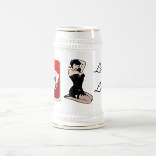 Lady Luck Poker Stein