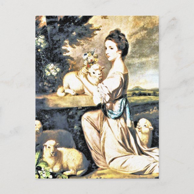 Lady Mary Leslie Postcard (Front)