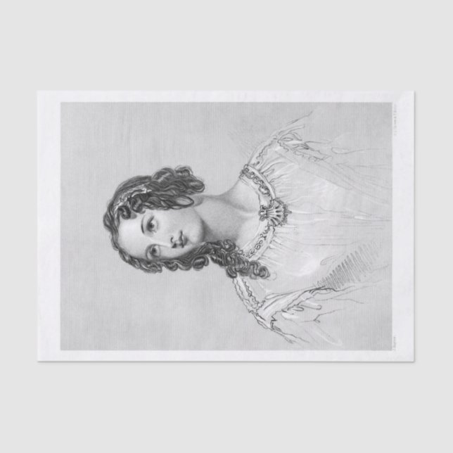 Lady Melinda Tissue Paper (Front)