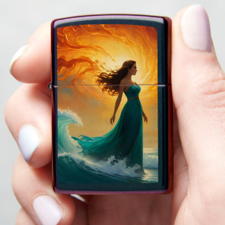 Lady mermaid zippo lighter