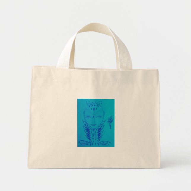 Lady Mini Tote Bag (Front)