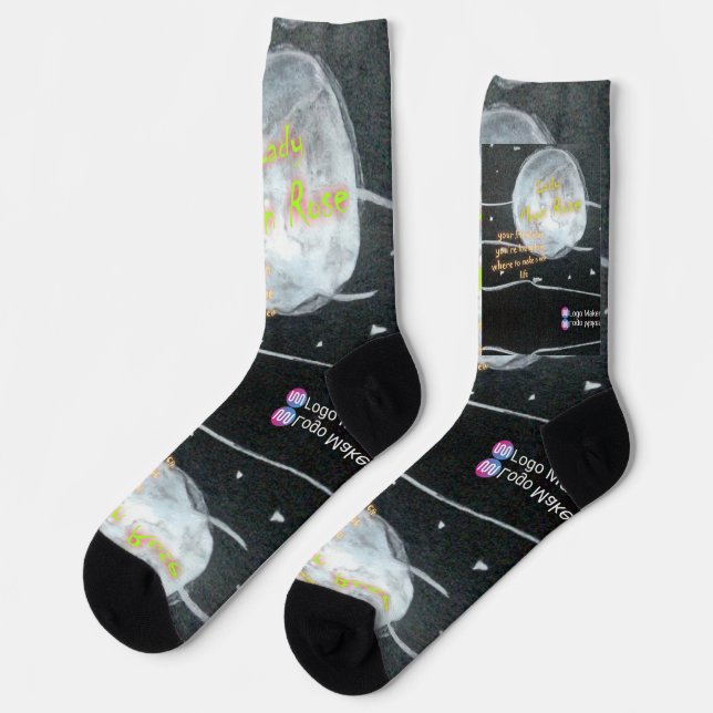 Lady Moonrose Socks (Left)