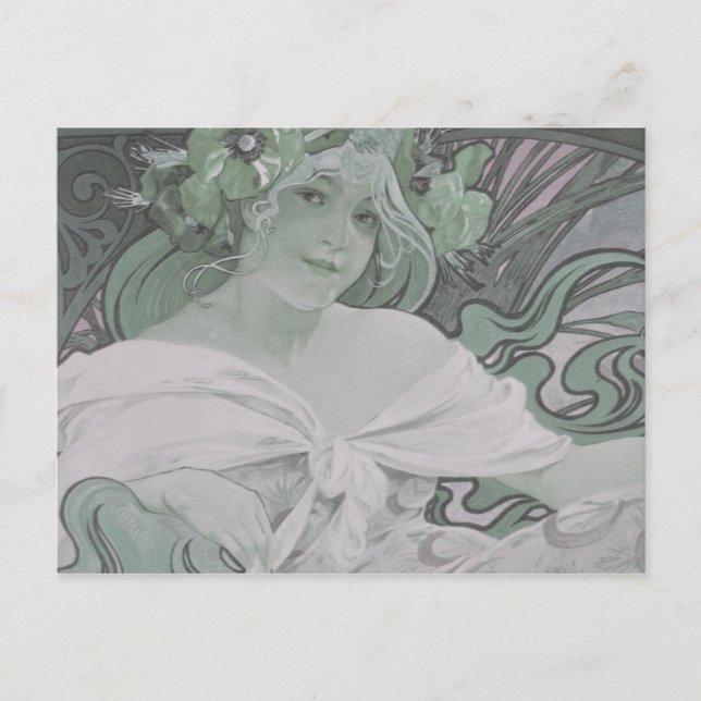 Lady Nature Postcard (Front)