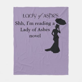 Lady of Ashes Fleece Blanket - Shh