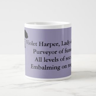 Lady of Ashes, Jumbo Mug - Violet Harper