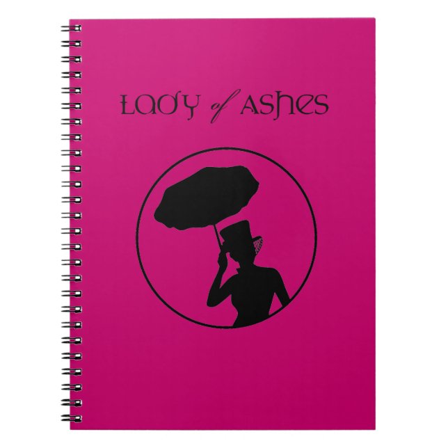Lady of Ashes Spiral Notebook (Front)