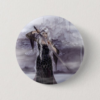 Lady of Avalon Badge/Button Pinback Button