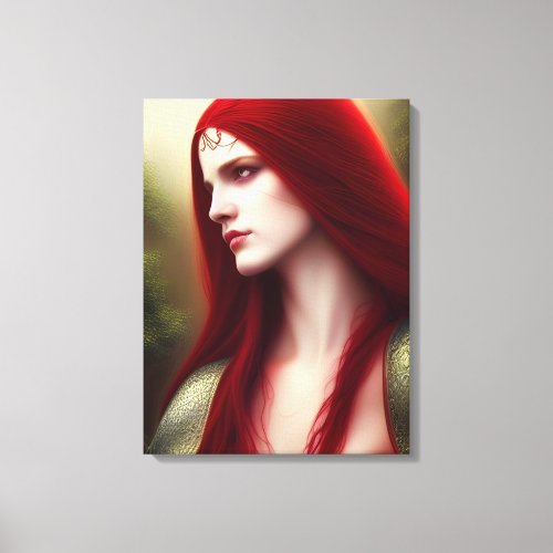 Lady of Camelot Canvas Print