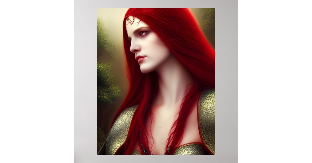Lady of Camelot Poster Zazzle
