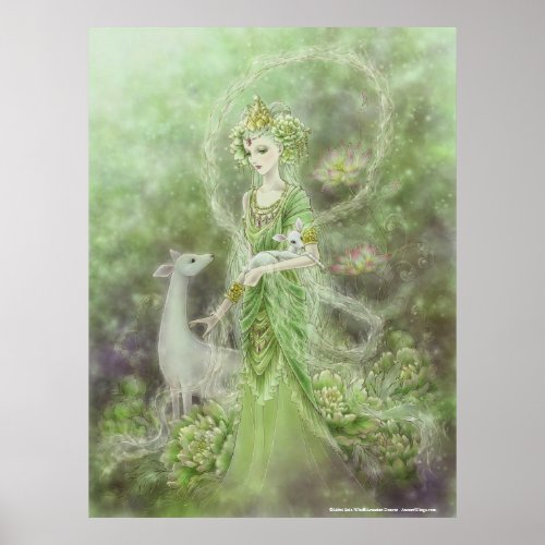 Lady of Compassion Art Print