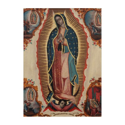 Lady of Guadalupe 1780 by Sebastian Zalcedo Acrylic Print