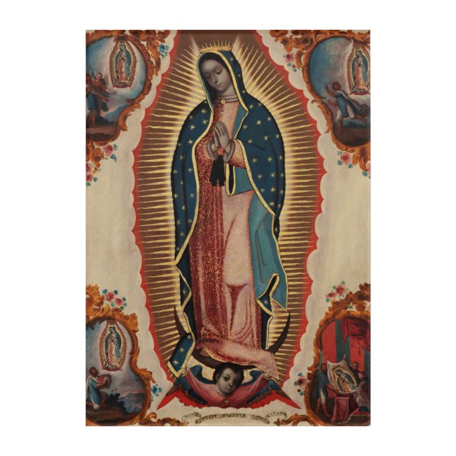 Lady of Guadalupe, 1780 by Sebastian Zalcedo Acrylic Print (Front)