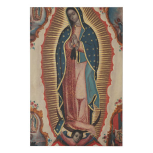 Lady of Guadalupe, 1780 by Sebastian Zalcedo Faux Canvas Print