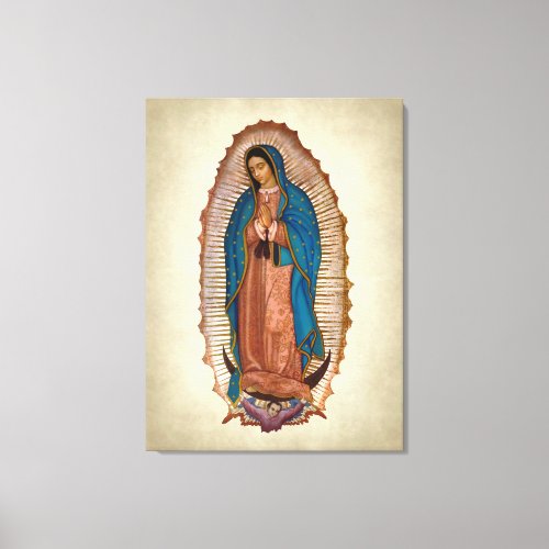 Lady of Guadalupe Canvas Print