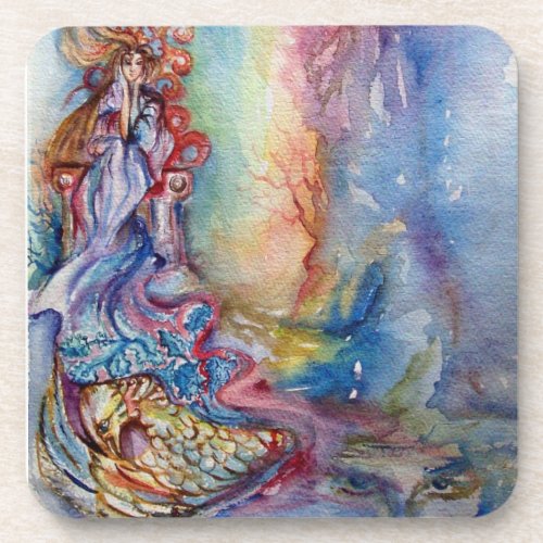 LADY OF LAKE  Magic and Mystery Beverage Coaster