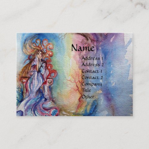 LADY OF LAKE  Magic and Mystery Business Card