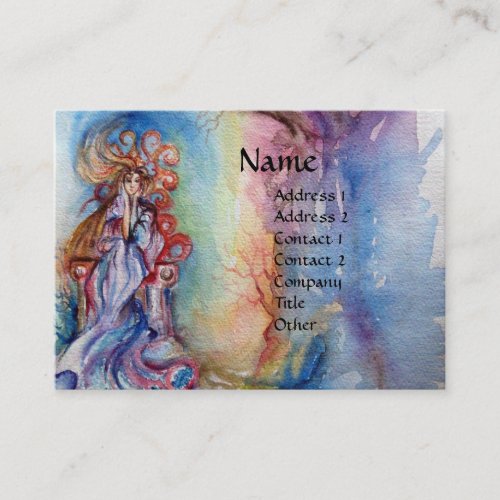 LADY OF LAKE , Magic and Mystery Business Card
