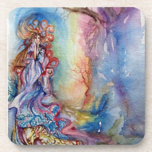 LADY OF LAKE  Magic and Mystery Drink Coaster