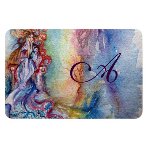 LADY OF LAKE   Magic and Mystery monogram Magnet