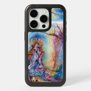 LADY OF LAKE / Magic and Mystery Pink Blue Fantasy iPhone 15 Pro Case