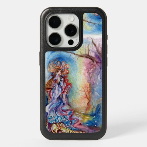 LADY OF LAKE  Magic and Mystery Pink Blue Fantasy iPhone 15 Pro Case