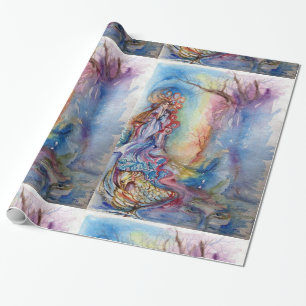 LADY OF LAKE  / Magic and Mystery Wrapping Paper