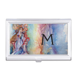 LADY OF LAKE MONOGRAM, Magic and Mystery Business Card Case