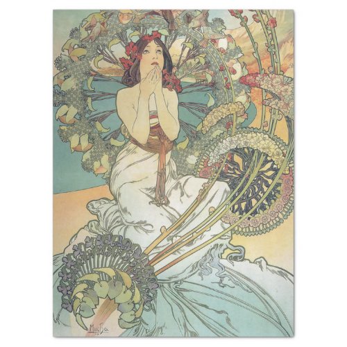 LADY OF MONACO ART NOUVEAU TISSUE PAPER