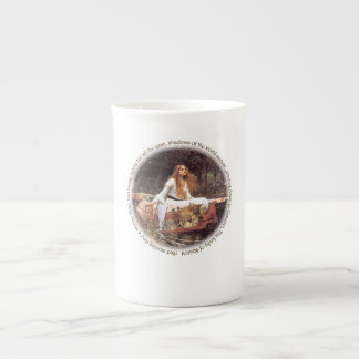 Lady of Shallot Bone China Mug