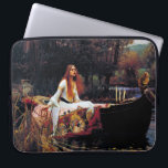 Lady Of Shallot on Boat J.W. Waterhouse Fine Art Laptop Sleeve<br><div class="desc">John William Waterhouse (1849–1917) The Lady of Shalott 1888, oil on canvas 153 cm (60.2 in). Width: 200 cm (78.7 in). The Lady of Shalott (1888) is one of John William Waterhouse’s most famous works. The Lady of Shalott pictures The Lady who is the main character in Tennyson’s poem, also...</div>