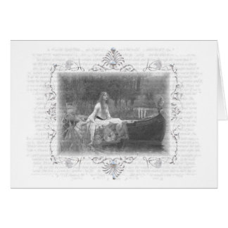 Lady Of Shallot Waterhouse Cards