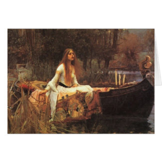 Lady of Shalott by John Waterhouse Cards