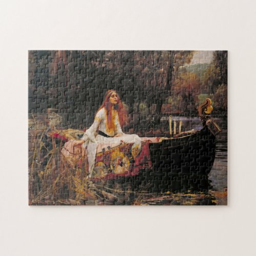 Lady of Shalott by John Waterhouse Jigsaw Puzzle