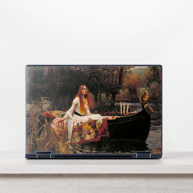 Lady of Shalott John William Waterhouse HP Laptop Skin (Front)