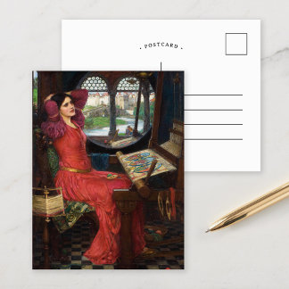Lady of Shalott | John William Waterhouse Postcard