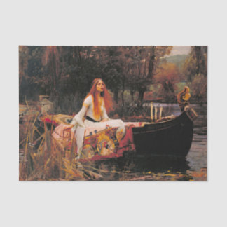 Lady of Shalott John William Waterhouse Tissue Paper