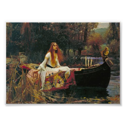 Lady of Shalott on the Water Photo Print