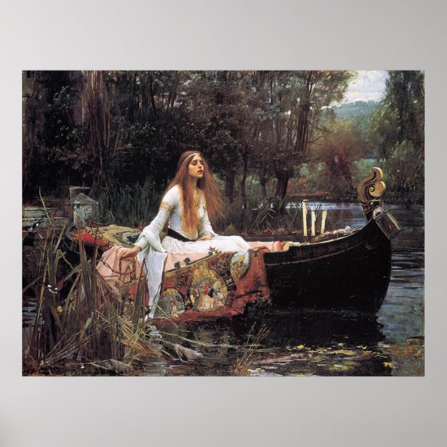 Lady of Shalott Poster (Front)