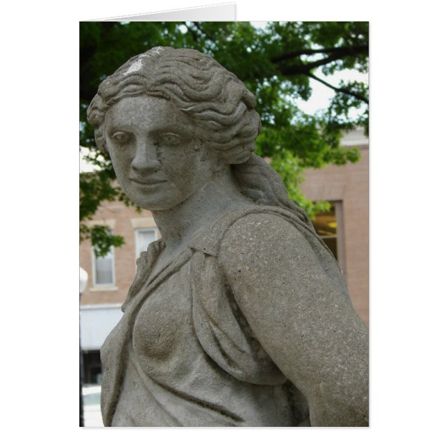 Lady of Stone in Washington, Iowa All Occasion Cards (Front)