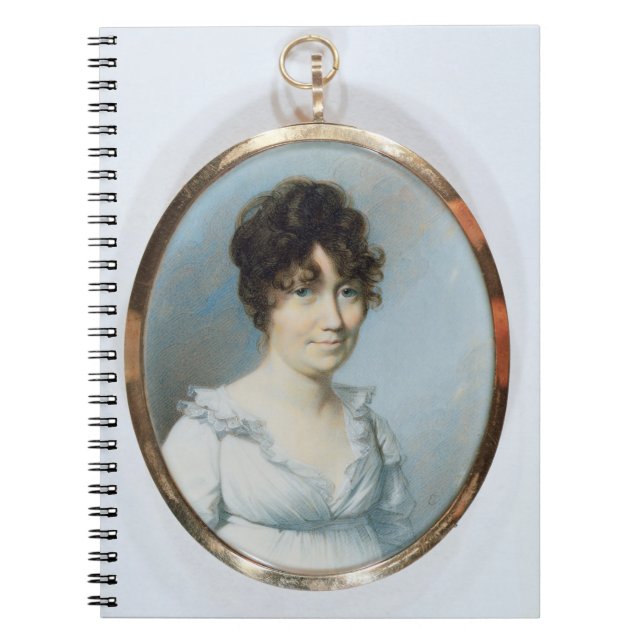 Lady of the Blunt Family (w/c and gouache on ivory Notebook (Front)