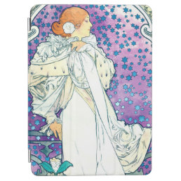 Lady of the Camelias, Alphonse Mucha iPad Air Cover
