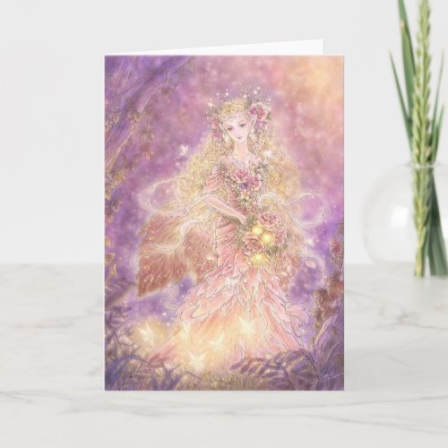 Lady of the Forest Greeting Card