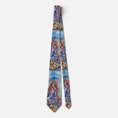 LADY OF THE LAKE Arthurian Legends Watercolor  Neck Tie