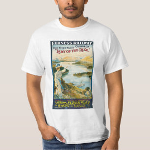 Lady of the Lake ~ Furness Railway T-Shirt