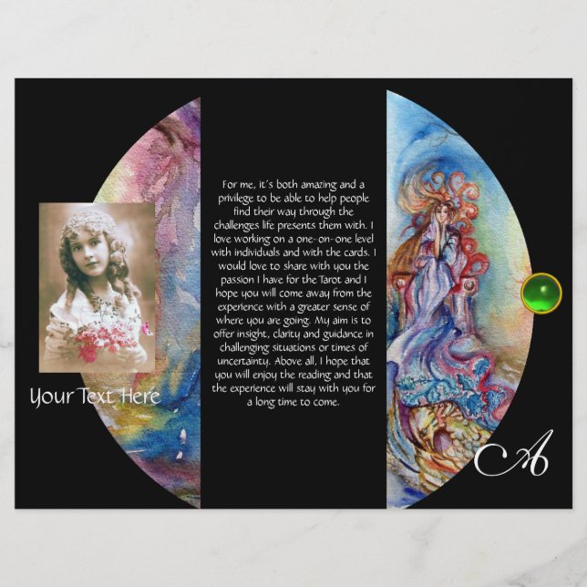 LADY OF THE LAKE MONOGRAM 3 fold brochure (Front)